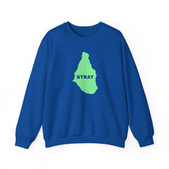 Sweat-shirt vert Strat Island