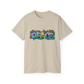 T-shirt bio PEACE Color Splash