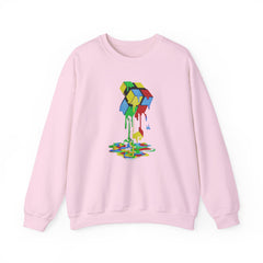 Blocs de couleurs dégoulinants