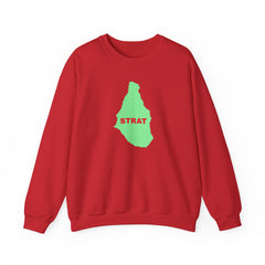 Sweat-shirt vert Strat Island