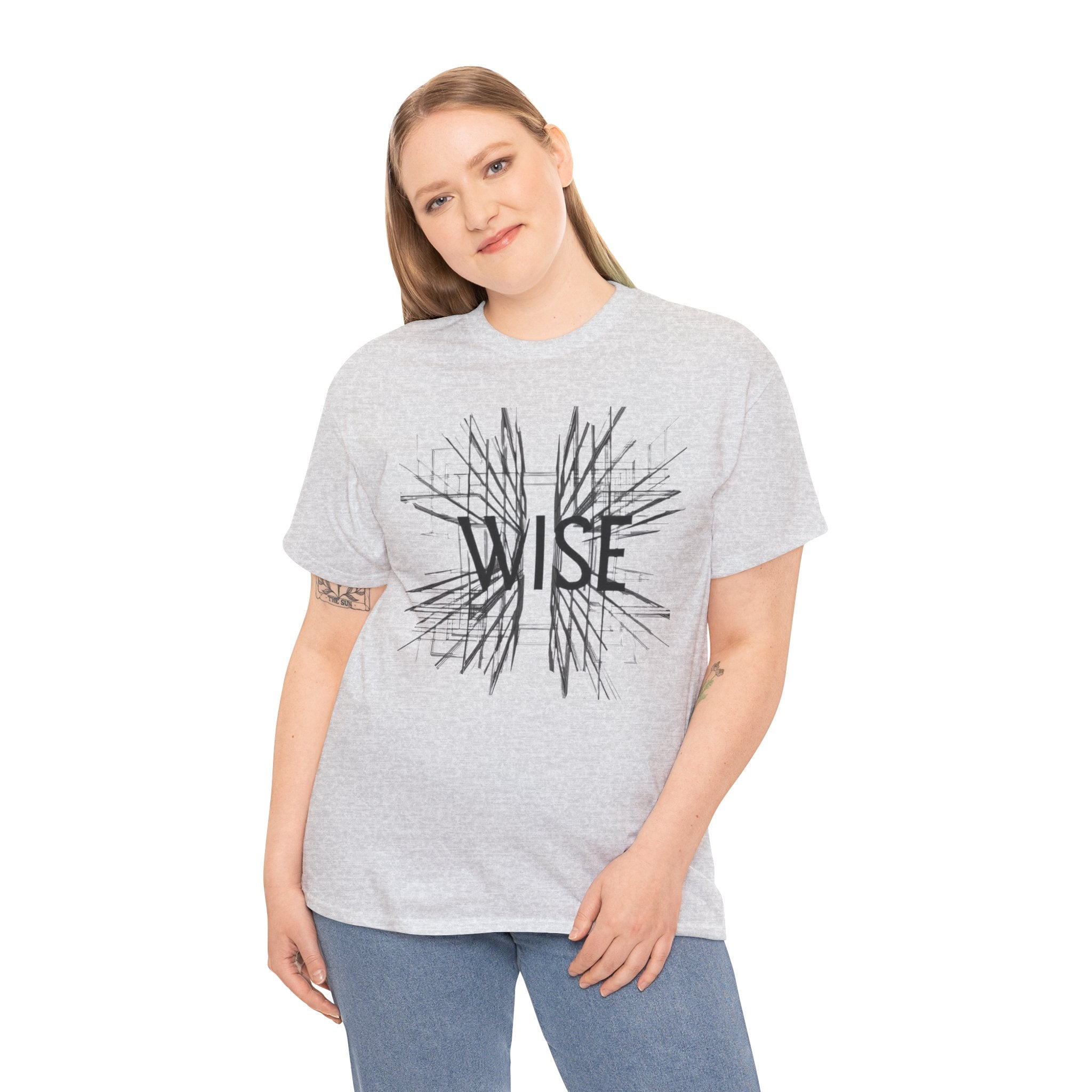 The Wise Graphic Structure Tee