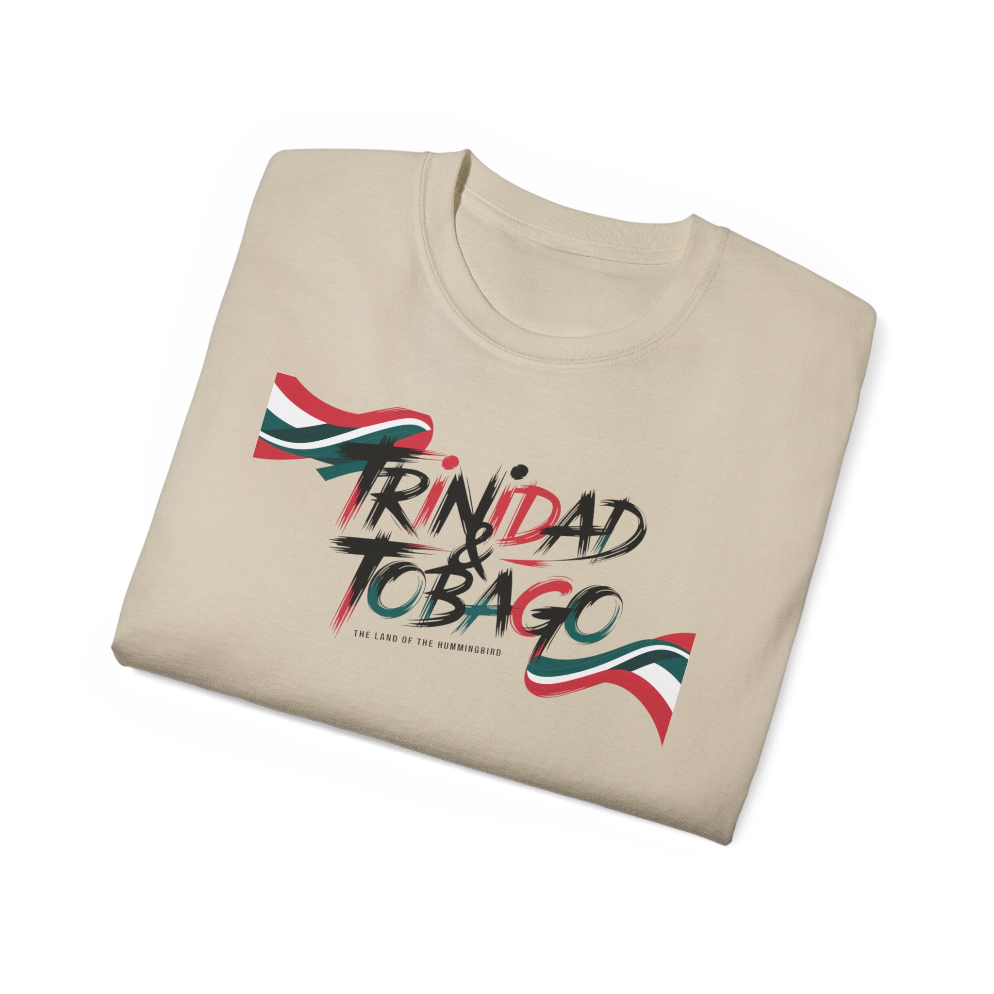Trinidad & Tobago Graphic Stripe Print Tee
