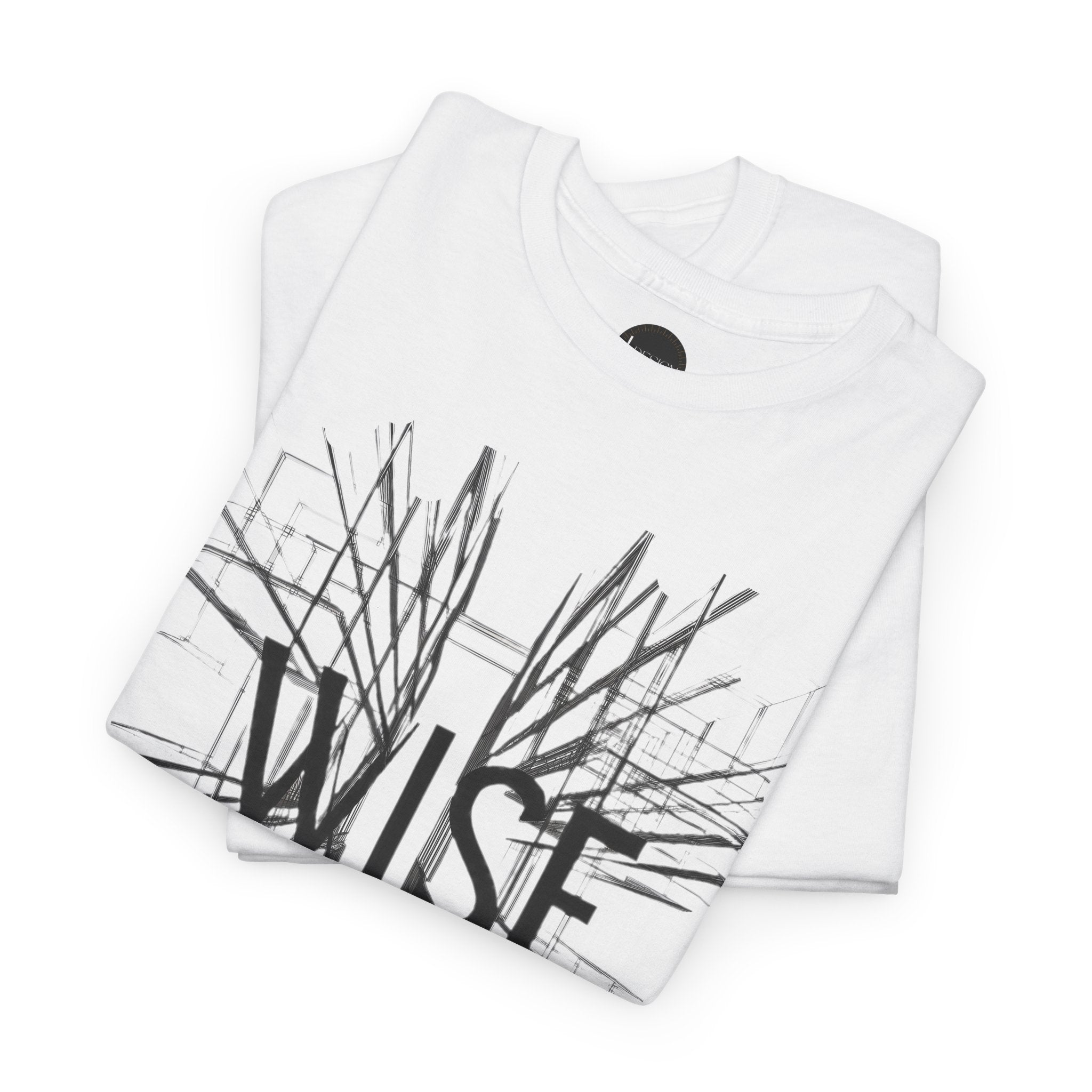 The Wise Graphic Structure Tee