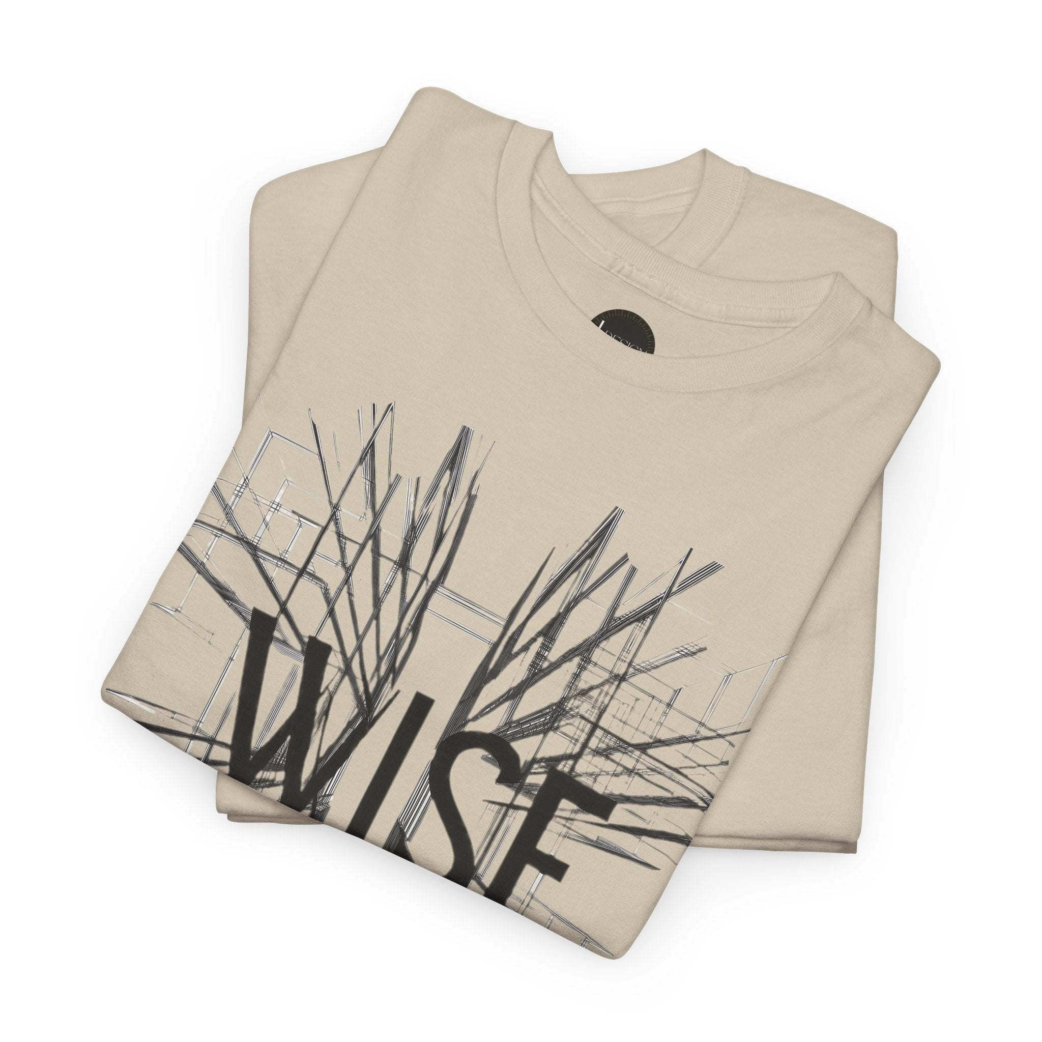 The Wise Graphic Structure Tee