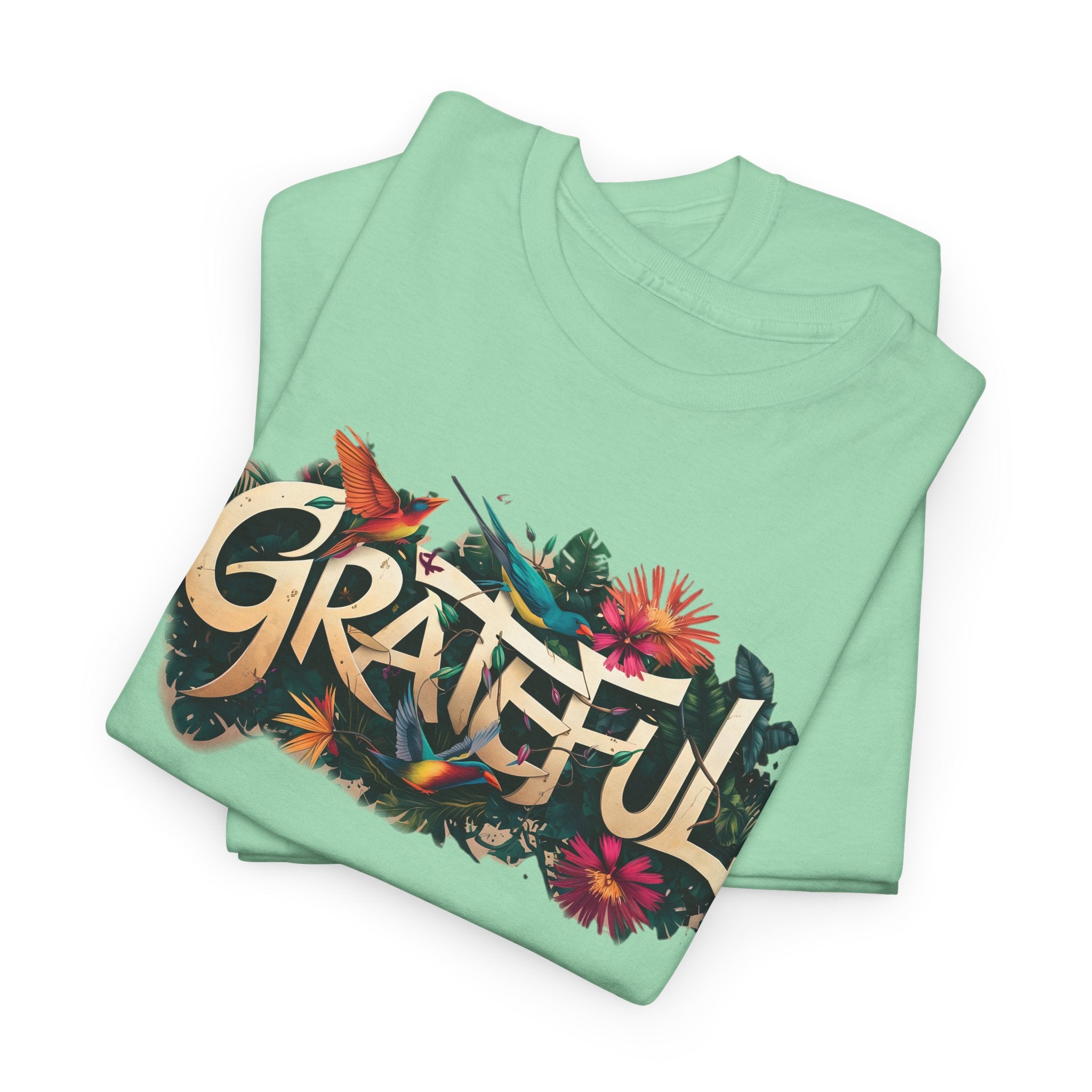 Camiseta con salpicaduras de color orgánico GRATEFUL