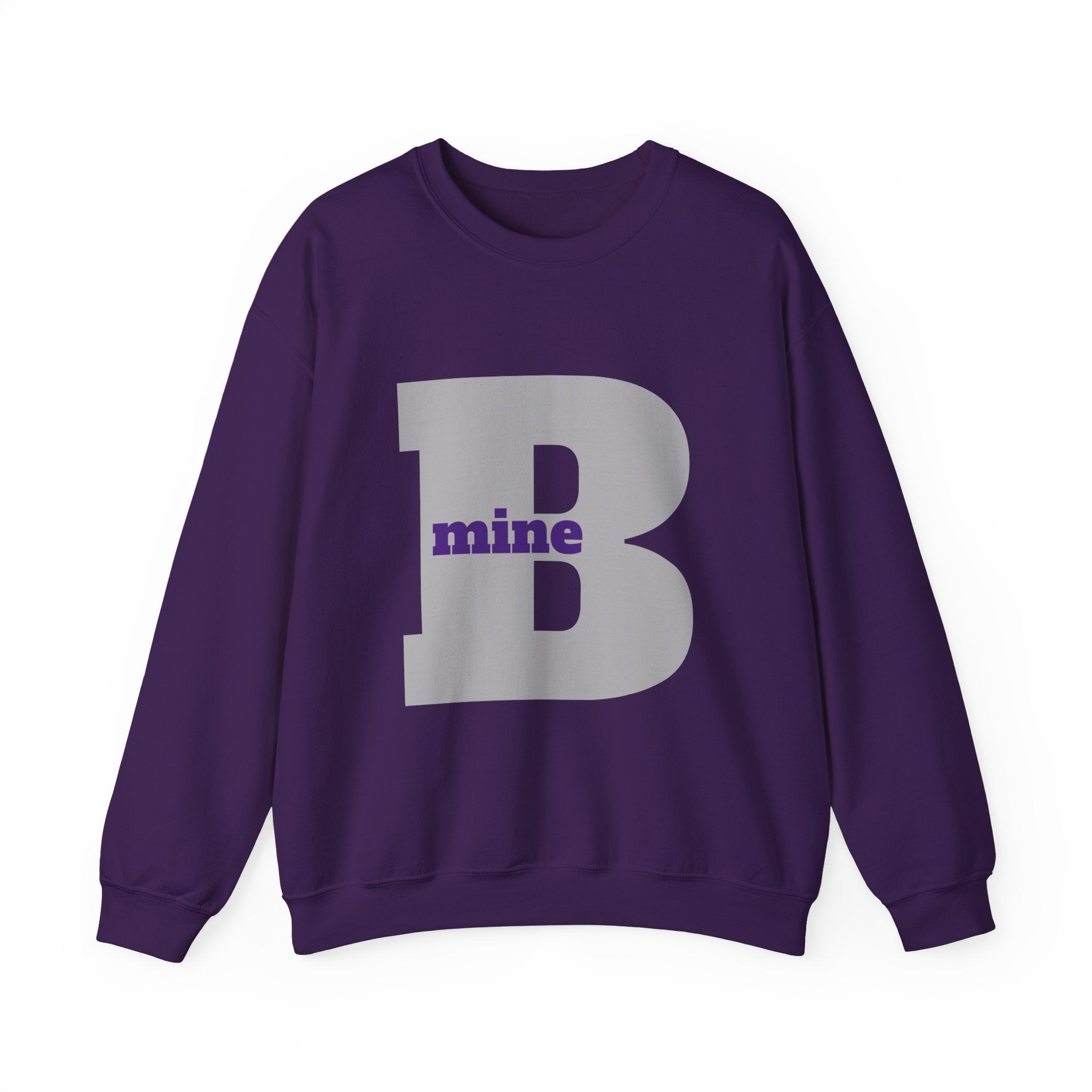B Mine Sweatshirt, Valentine Gift, Unisex Love Expression Pullover Jumper, Valentine's Day Gift, Romantic Couples Sweatshirt, Love Theme