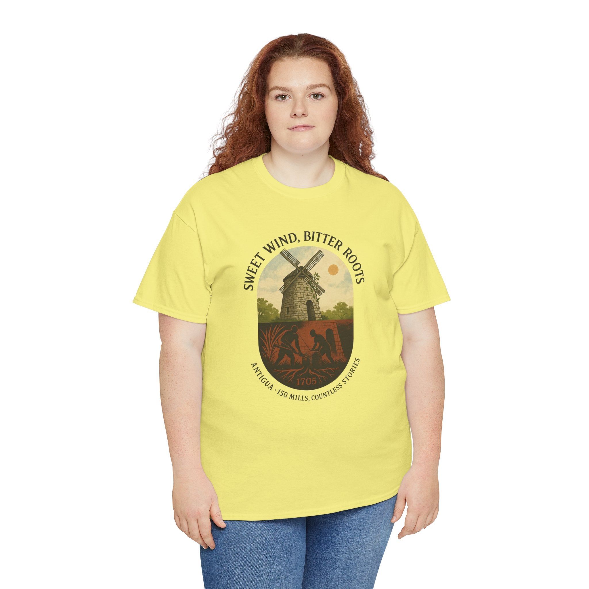 Sweet Wind, Bitter Roots - Antigua History Tee