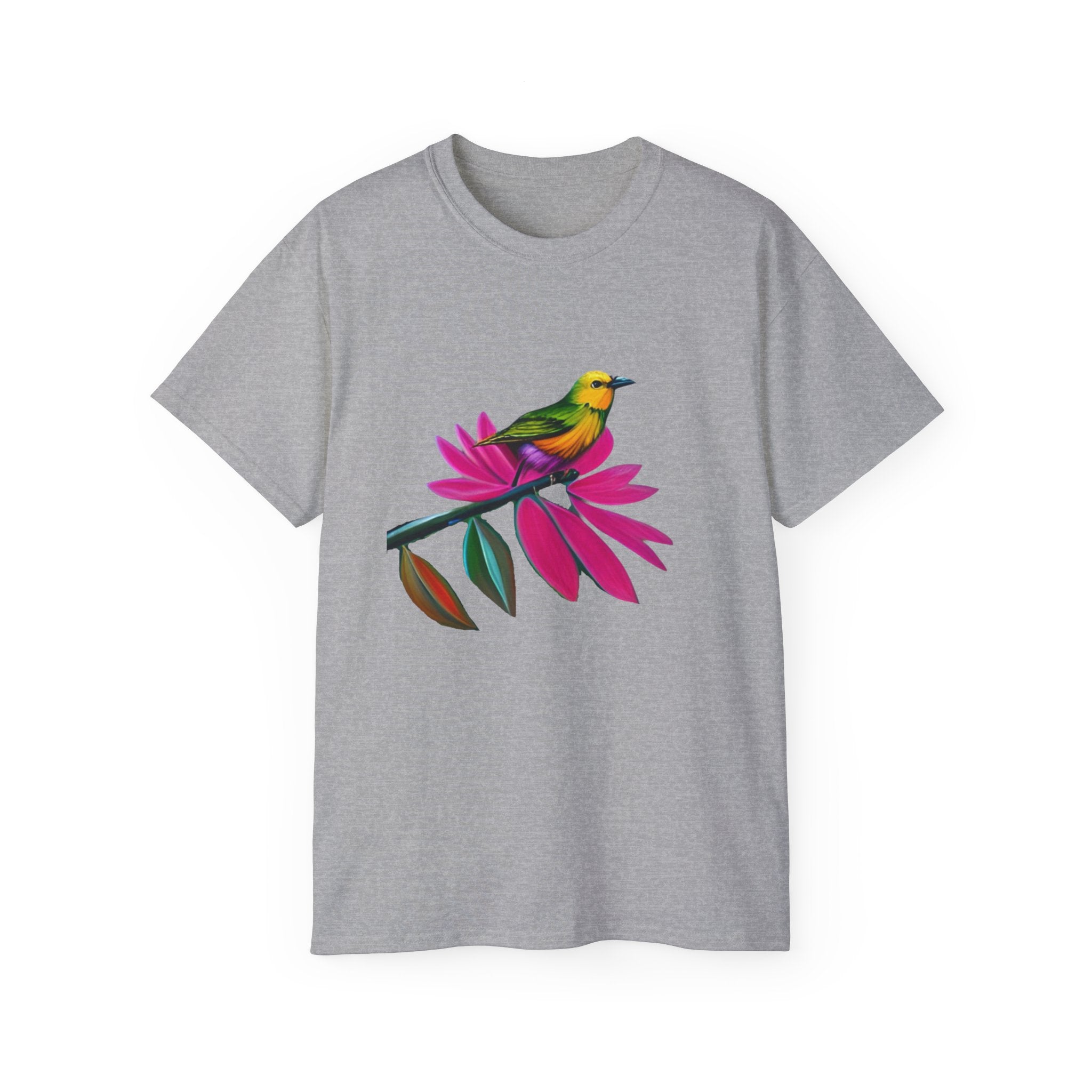 Bird on Floral Flow