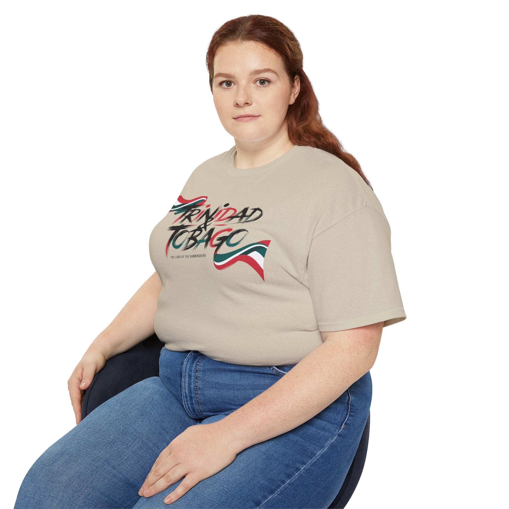 Trinidad & Tobago Graphic Stripe Print Tee