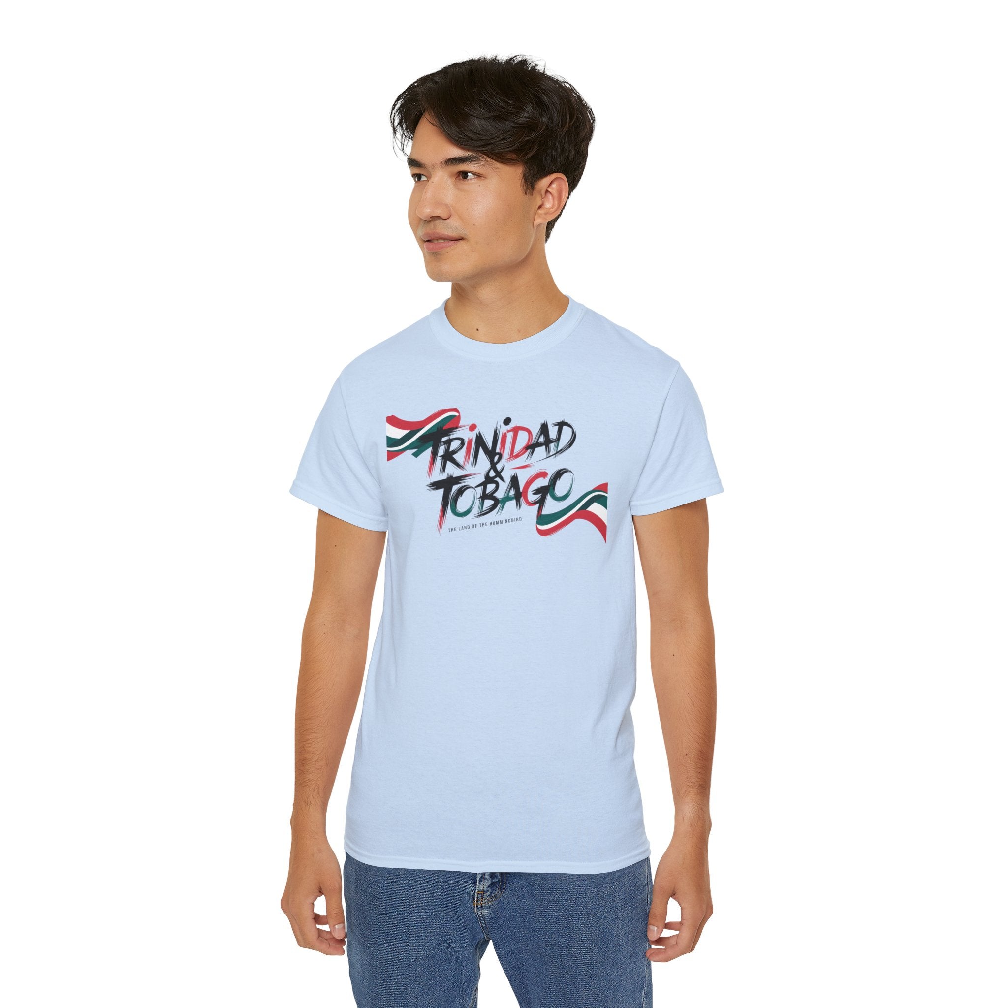 Trinidad & Tobago Graphic Stripe Print Tee