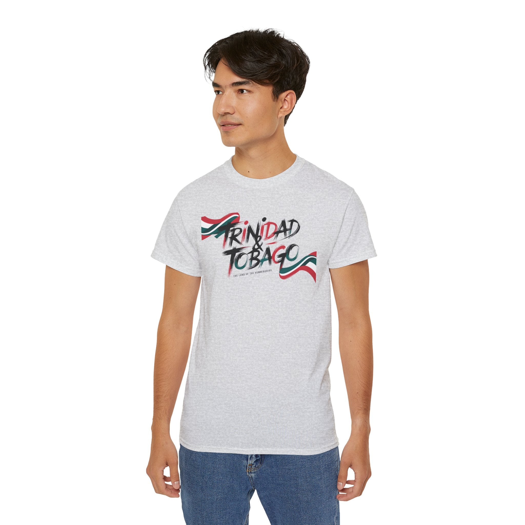 Trinidad & Tobago Graphic Stripe Print Tee