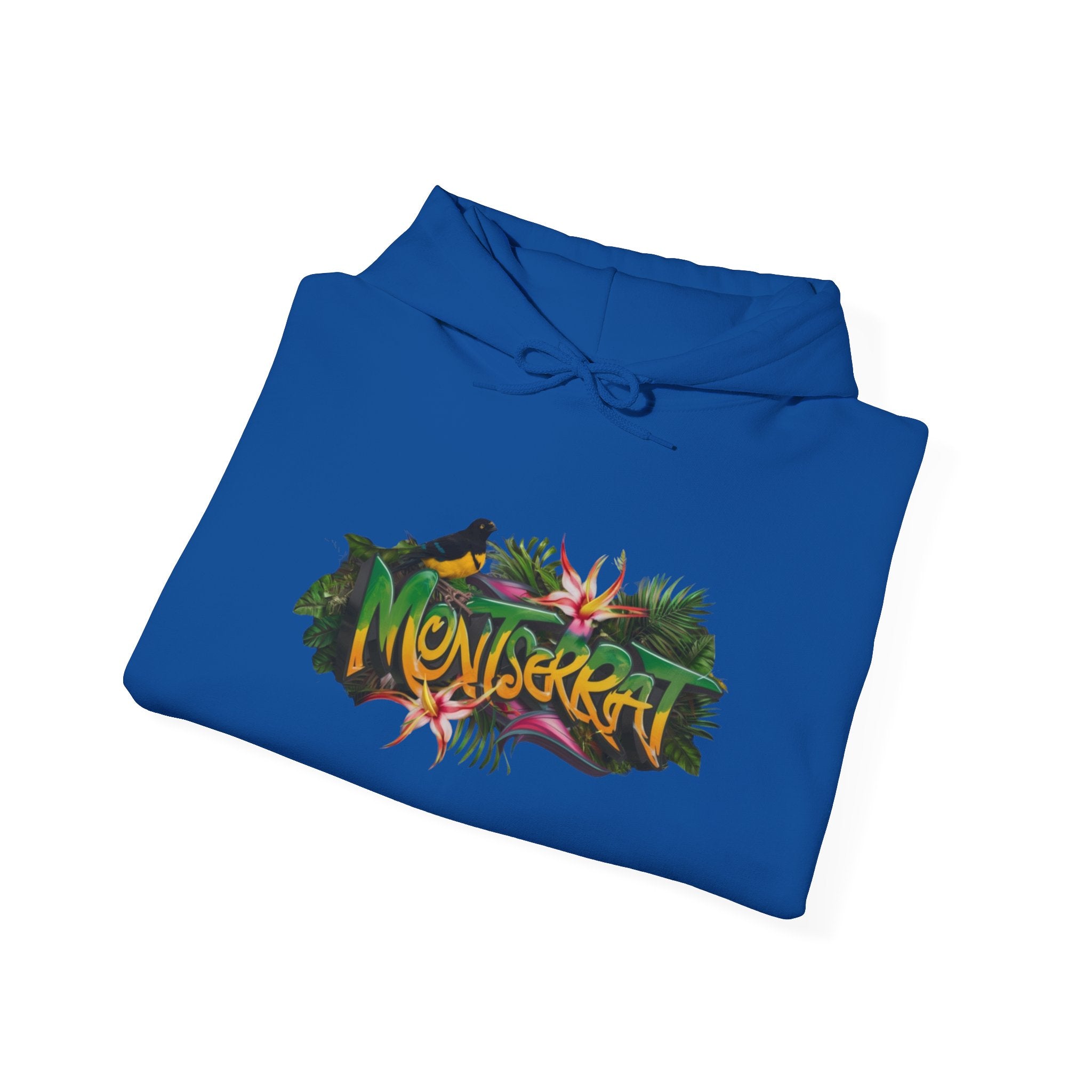 Montserrat Color Splash Nature Hoodie