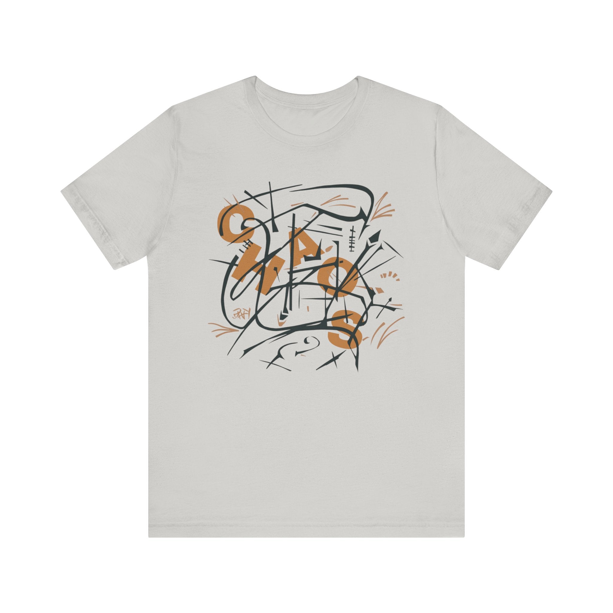 Abstract Chaos T-Shirt, Unisex Gift, Colorful Artistry Tee, Creative Insight Shirt, Authentic Design Top - Unisex Jersey Short Sleeve Tee