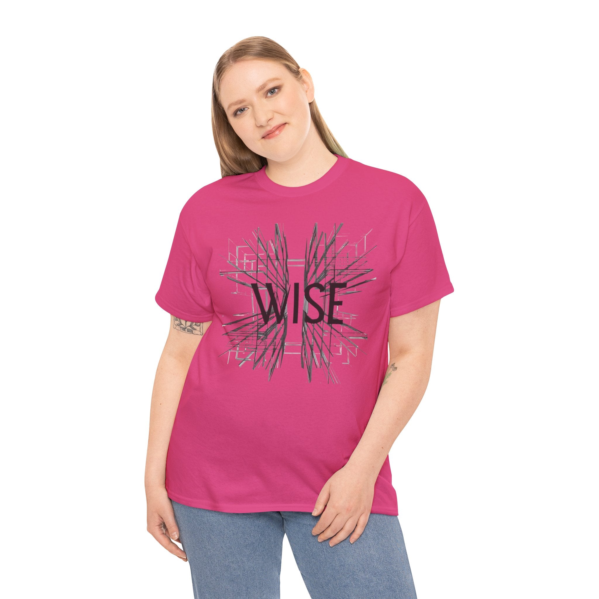 The Wise Graphic Structure Tee