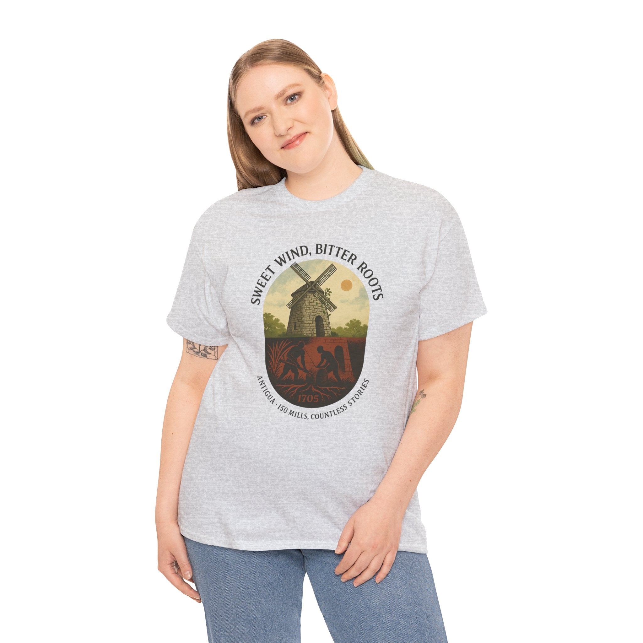 Sweet Wind, Bitter Roots - Antigua History Tee