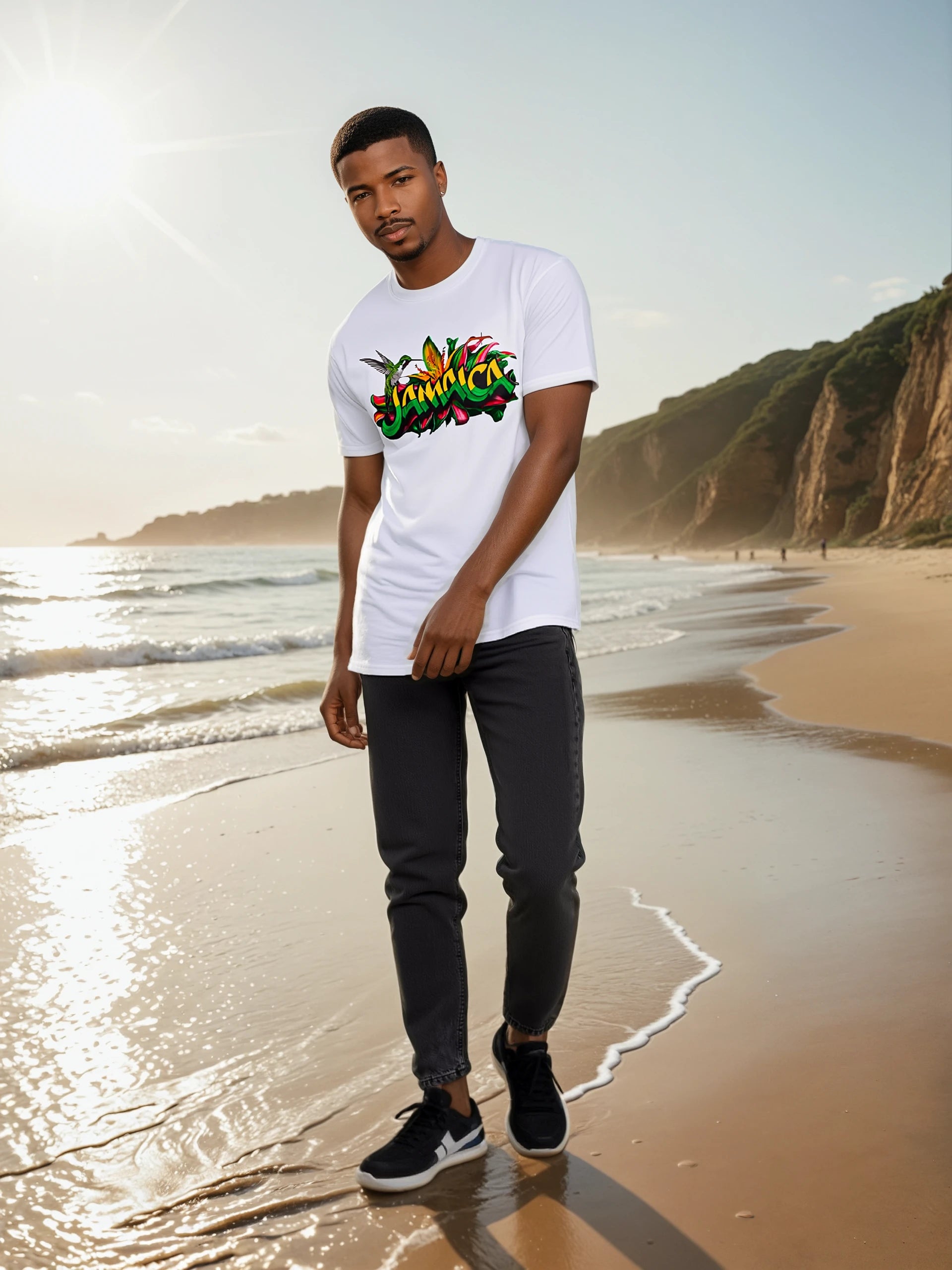 Jamaica Color Splash Tee